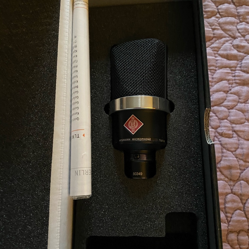 Neumann TLM 102 microphone